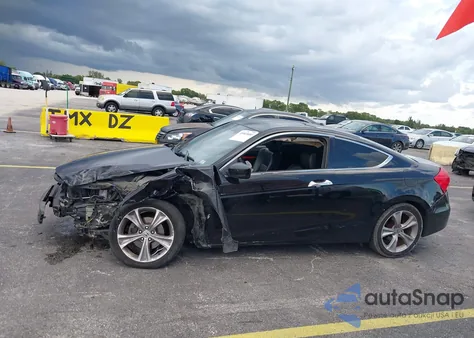 2012 Honda Accord 3.5 Ex-L from USA, damaged, VIN 1HGCS2B86CA009341